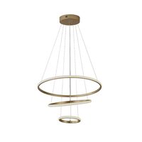 Candelabru led 32W, Lumina calda 3000K, dimensiune 600 x 1000 mm, Auriu