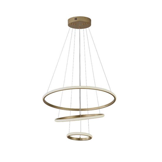 Candelabru led 32W, Lumina calda 3000K, dimensiune 600 x 1000 mm, Auriu