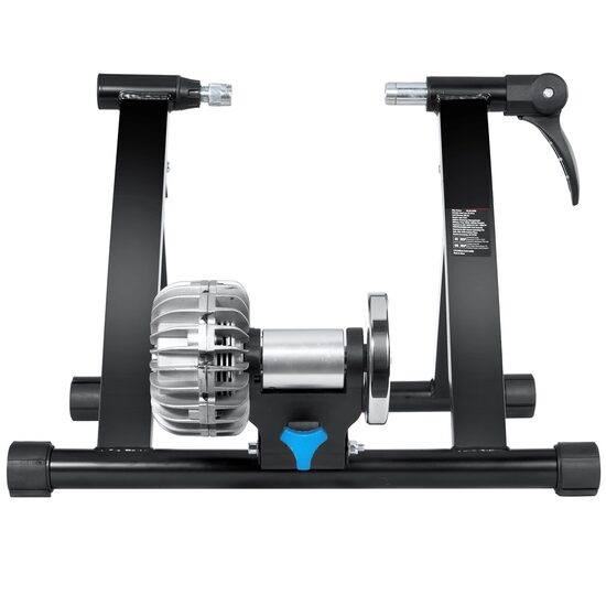 Home trainer hidraulic, Cadru din otel, 550 x 470 x 405 mm, roti 26”-29”, Negru, max 120 kg, portabil, 65 dB