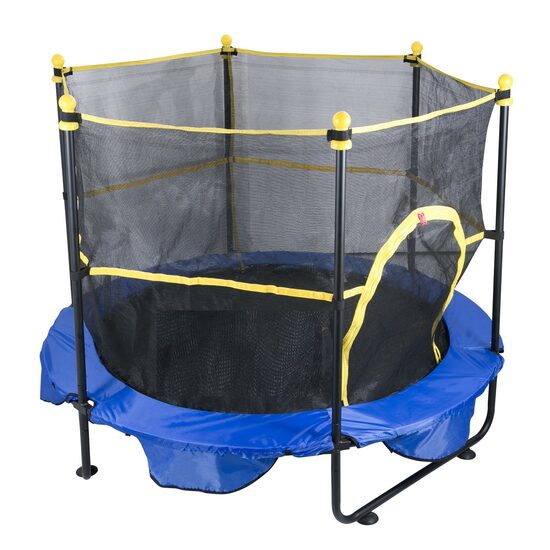 Trambulina pentru copii, 1180 x 1524 x 1524 mm, max 100 kg, 10 x mingi