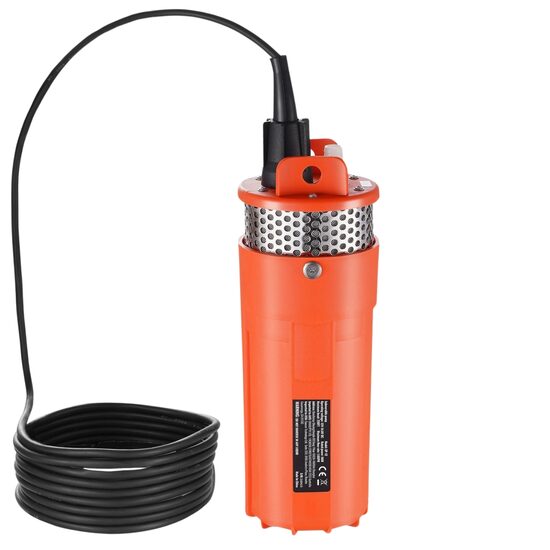 Pompa submersibila, alimentare solara 12-14.8  V/DC, 96 W, IP68, Debit 360 l/h, Inaltime 70 m, adancime 30 m