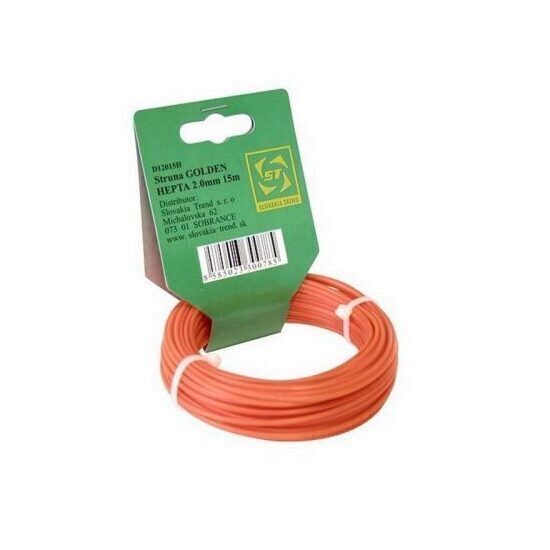 Fir nylon rotund pentru trimmere si motocoase, Strend Pro Golden Economy, 1.6 mm, 15 m