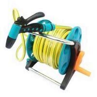 Furtun cu derulator, profesional, Strend Pro ST 2015A, 3 straturi, 20 m, 1/2"