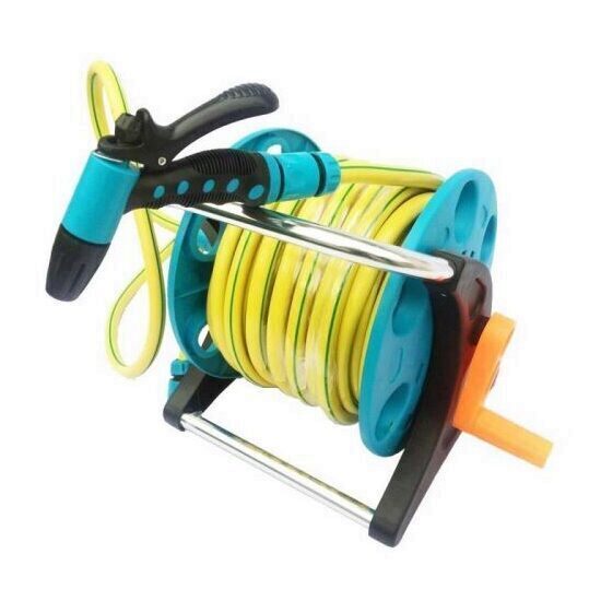 Furtun cu derulator, profesional, Strend Pro ST 2015A, 3 straturi, 20 m, 1/2"