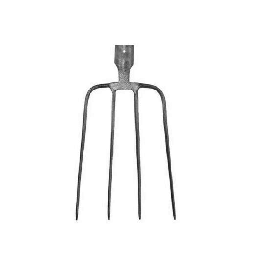 Furca fan 4 coarne, Strend Pro F102KX, fier forjat