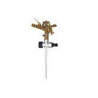 Aspersor pulsator cu rotatie 360⁰, Strend Pro DY1023, zinc si alama, 530 mp
