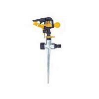 Aspersor pulsator cu rotatie 360⁰, Strend Pro DY1013Zn, tarus din zinc, 75 mp