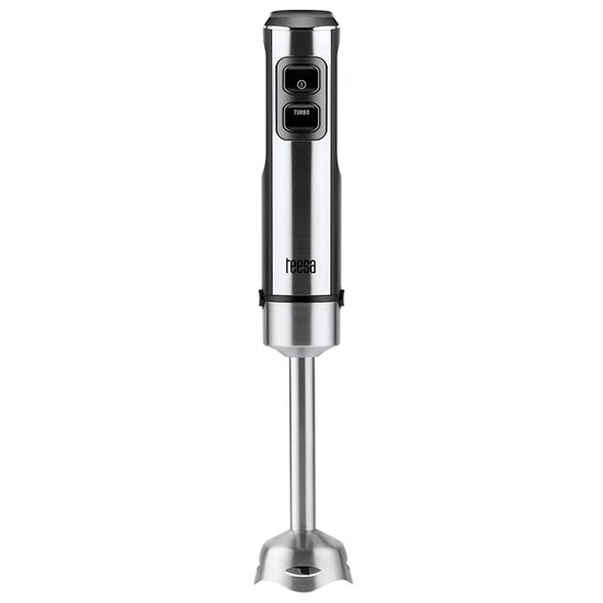 Blender de mana, Teesa 1200W, functie Turbo, Lame oțel inoxidabil