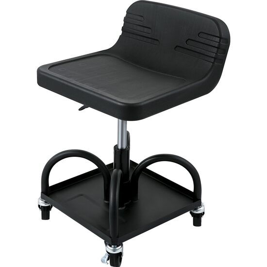 Scaun mobil service auto, 4 x roti, Inaltime reglabila 40-52 cm, max 135 kg