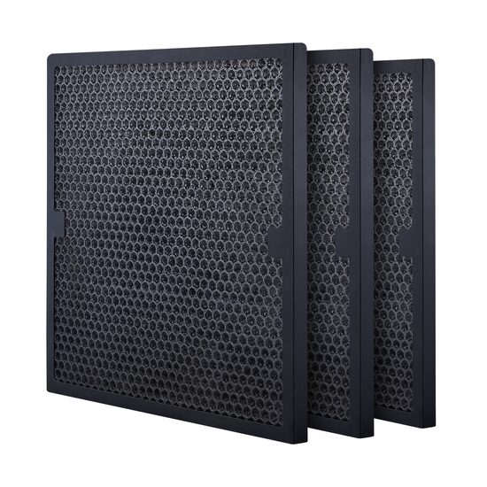 Set 3 filtre cu carbune activ, pentru purificatoare aer, 400 x 400 x 20 mm