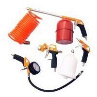 Set 5 accesorii de vopsit pentru compresor, Strend Pro Airtool W-2004A1