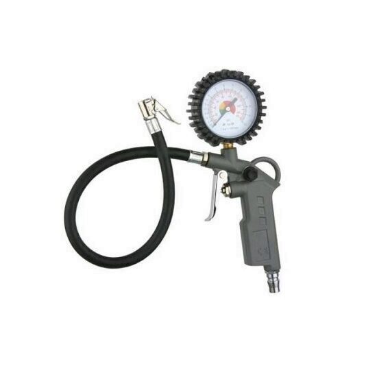 Pistol pentru umflarea anvelopelor, Strend Pro Airtool TG-11, cu manometru