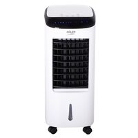 Racitor de aer mobil, functie de purificare si umidificare, 350 W, 220 mc/h, filtru lavabil, rezervor apa 6 l, Telecomanda