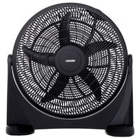Ventilator de podea 180 W, Negru, Diametru 50 cm, 3 trepte viteza