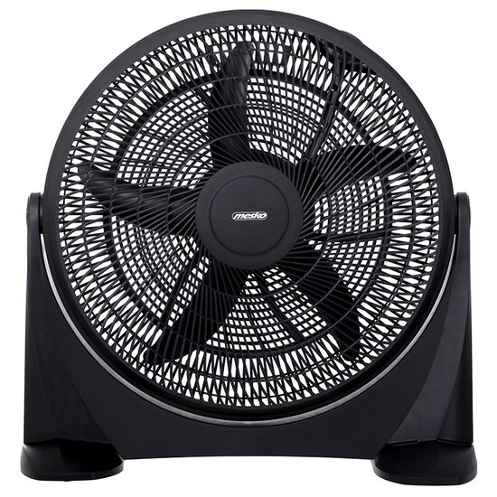 Ventilator de podea 180 W, Negru, Diametru 50 cm, 3 trepte viteza