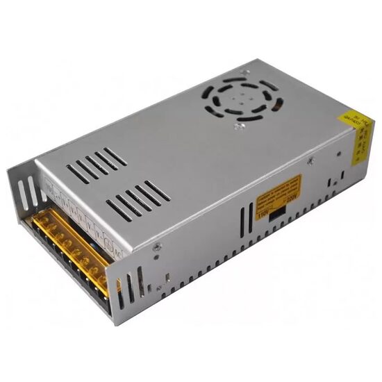 Sursa alimentare in comutatie, Intrare  100-240 V AC, 3 x Iesire 12V DC, 30 A, carcasa metal