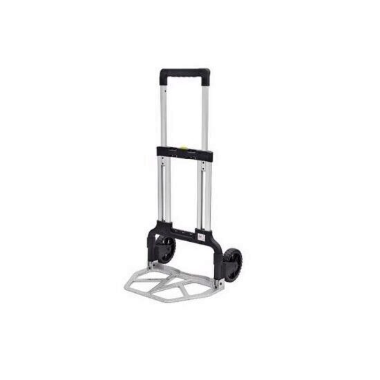 Transpalet 2 roti, pliabil, maner telescopic, Strend Pro FW-90M, 125 kG