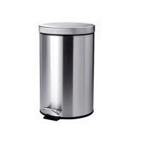 Cos de gunoi din otel inoxidabil cu pedala, Strend Pro Easyhome PD-18, capacitate 30 L