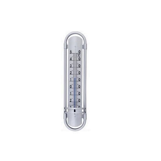 Termometru aluminiu de perete Strend Pr TM-180 Borderer, 380x88x35 mm