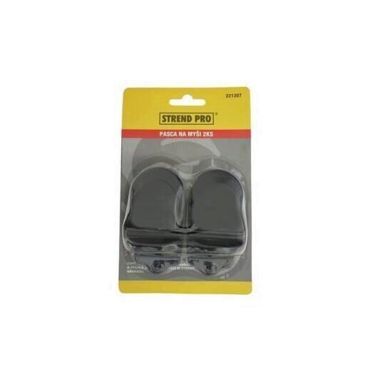  Set 2 capcane mecanice pentru soareci, Strend Pro P04333, plastic dur