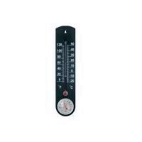Termometru cu higrometru, Strend Pro TMS-055 BlackBar, 250x55x12 mm, plastic
