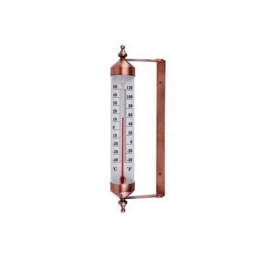 Termometru de exterior metalic, Strend Pro TM-183 Arabic, 265x80x40 mm