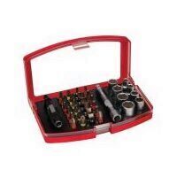 Set profesional 34 biti si chei tubulare, Strend Pro EVE-12091, Crom Vanadium