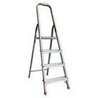 Scara aluminiu 4 trepte, Strend Pro ALW4, 1.52 m, 120 kG