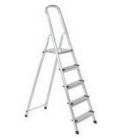 Scara aluminiu 5 trepte, Strend Pro ALW5, 1.75 m, 120 kG