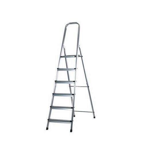 Scara aluminiu 6 trepte, Strend Pro ALW6, 1.97 m, 120 kG