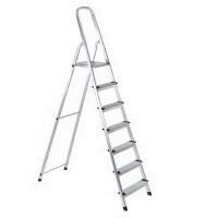 Scara aluminiu 7 trepte, Strend Pro ALW7, 2.2 m, 120 kG