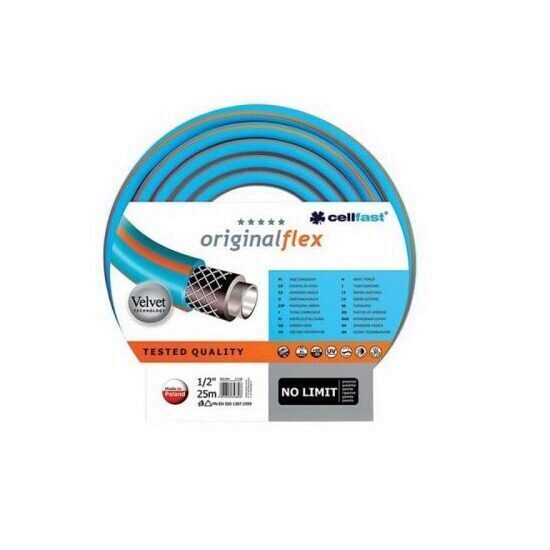 Furtun de gradina profesional Strend Pro Cellfast Original Flex, 1/2", 25m