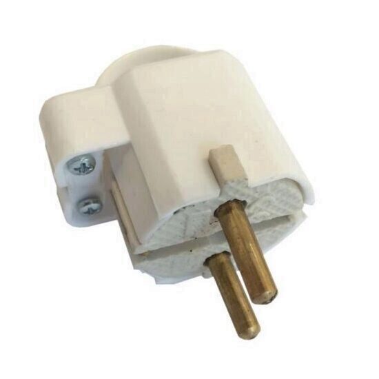 Stecher ceramic cu agatatoare si contact de protectie, Ipee IP5, 16 A 