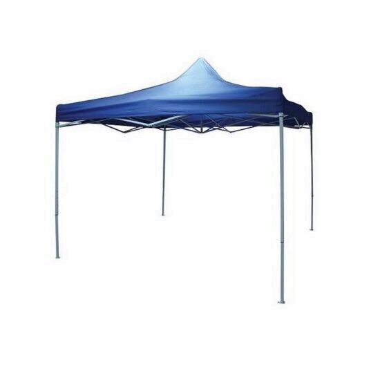 Pavilion pentru gradina, albastru, Strend Pro Montgomery Azzuro, tip evantai, 300 x 300 cm