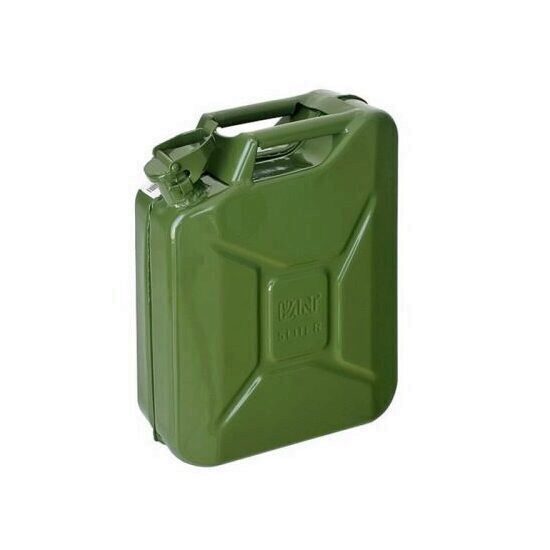 Canistra din metal pentru combustibil, Strend Pro JerriCan, verde, 5 L