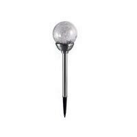 Set 6 lampi solare Strend Pro GlassBall, 450 mm, sticla si metal