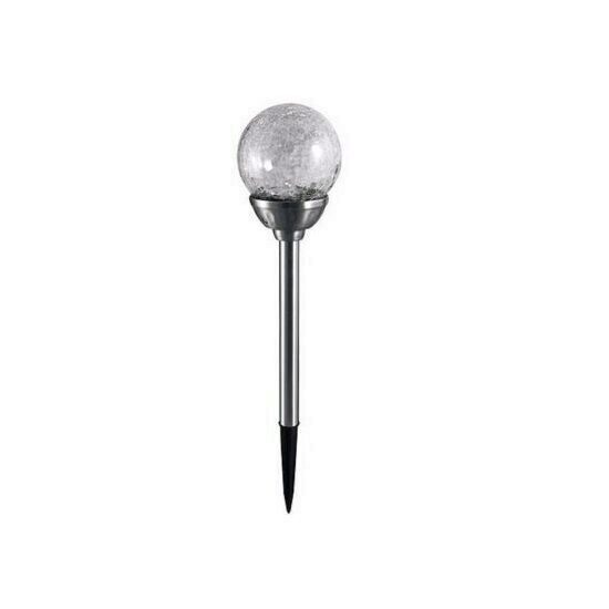 Set 6 lampi solare Strend Pro GlassBall, 450 mm, sticla si metal
