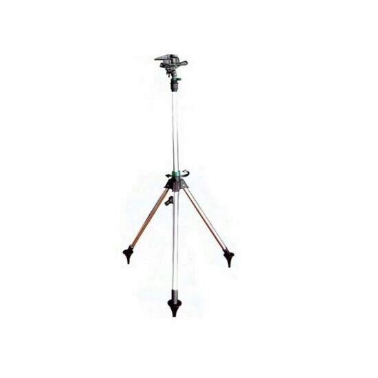Aspersor cu impuls si trepied, Strend Pro TS1405, zinc, rotatie 360 grade