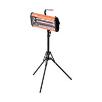 Lampa cu infrarosu cu trepied pentru uscare vopsea, 2000 W, suprafata coacere 0.33 mp, Inaltime reglabila 740-1970 mm