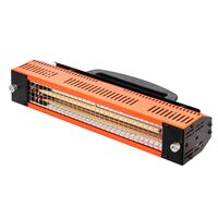 Lampa cu infrarosu portabila pentru uscare vopsea, 1000 W, suprafata coacere 0.23 mp