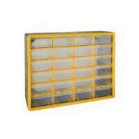 Organizator accesorii Strend Pro SBx3045-C, 24 sertare, 50x16x39 cm, maxim 28 kg
