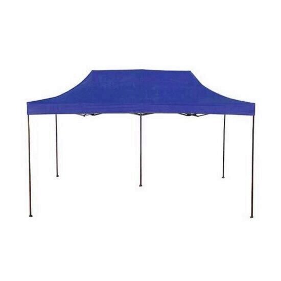 Pavilion pentru gradina, standuri, Strend Pro Elvis, culoare albastra, 300 x 600 cm