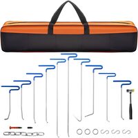 Kit pentru indreptare caroserie fara vopsire, 20 elemente, geanta transport