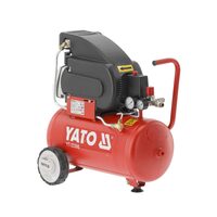 Compresor cu ulei, 2 racorduri, 1500W, 24l, 200l/min, 8Bar, 2850 rpm