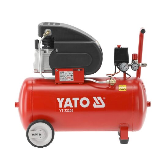 Compresor cu ulei, 2 racorduri, 1500W, 50l, 200l/min, 8Bar, 2850 rpm