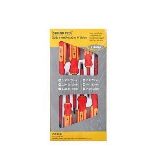 Set surubelnite electricieni Strend Pro SD0118, VDE 1000V, 6 buc, Cr-V