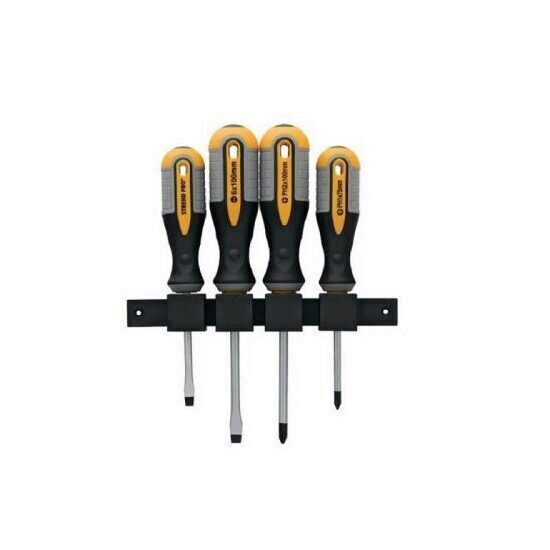 Set profesional surubelnite in suport Strend Pro 372-204, 4 piese