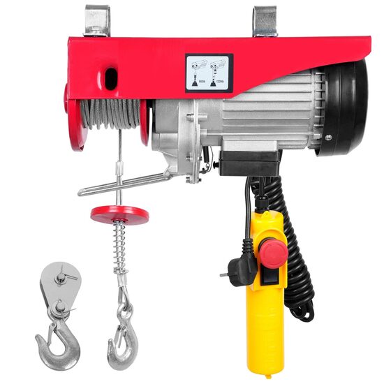 Electropalan 1150 W, Telecomanda cu fir, Inaltime max de ridicare 6/12 m, viteza 10 m/min, capacitate 300 / 600 kg
