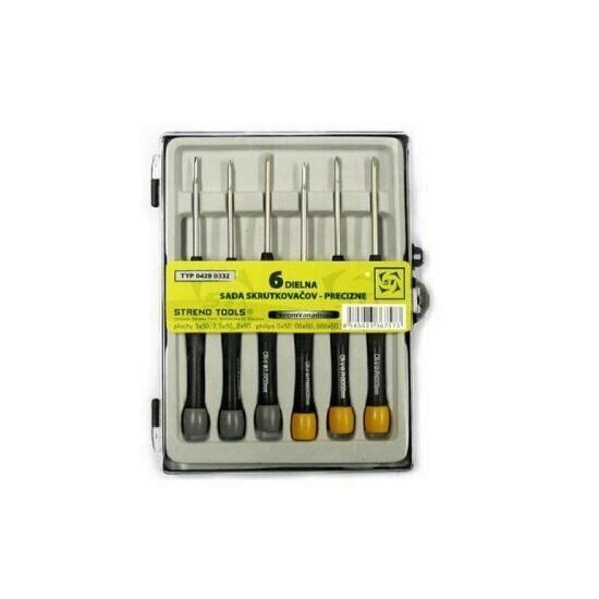 Set 6 surubelnite de precizie Strend Pro SD0332, Crom Vanadium