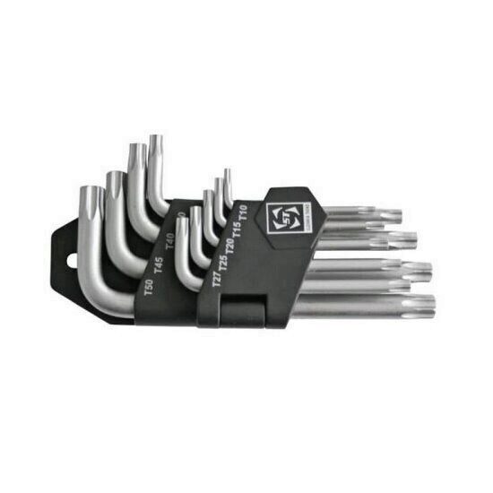 Set 9 chei tip imbus, Strend Pro VC020176, Torx, in suport de plastic